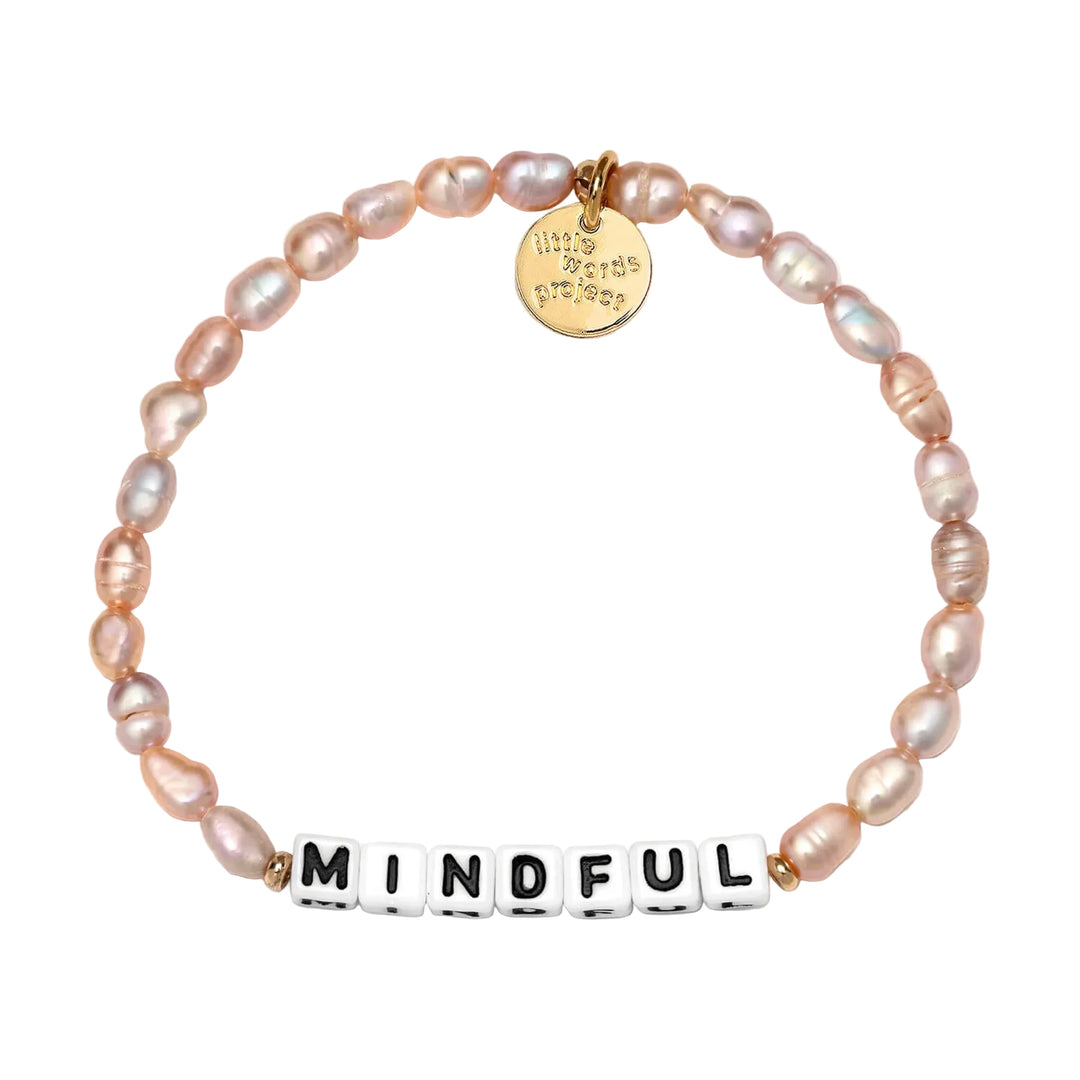 Mindful Seahorse bracelet ocean inspired bracelet by Little Words Project