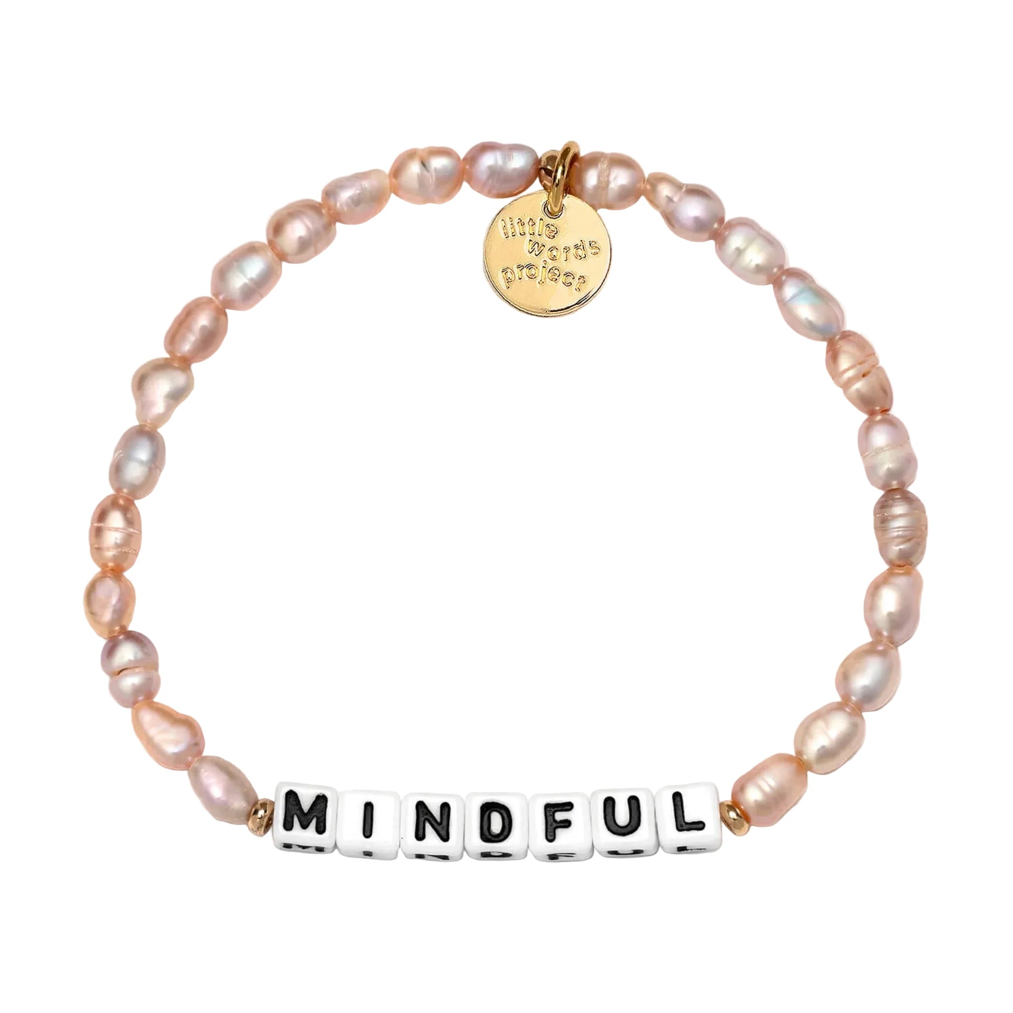 Mindful Seahorse bracelet ocean inspired bracelet by Little Words Project