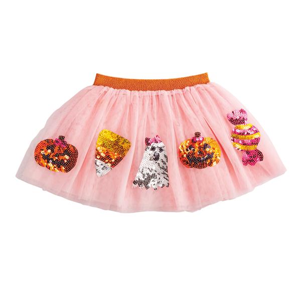 Pink Halloween Tutu 3T-5T