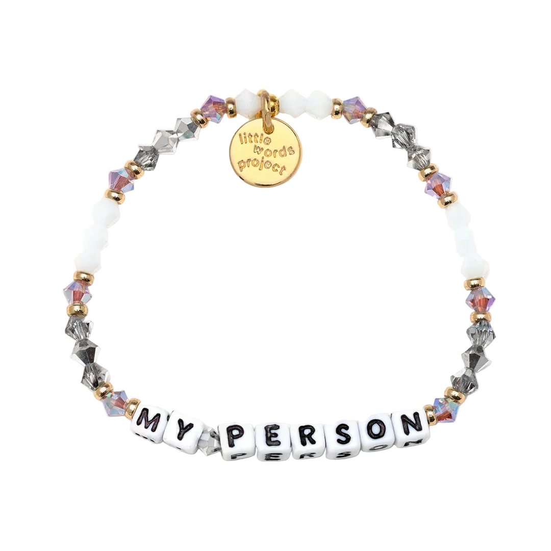 My Person Orbit bracelet S/M friendship word bracelet
