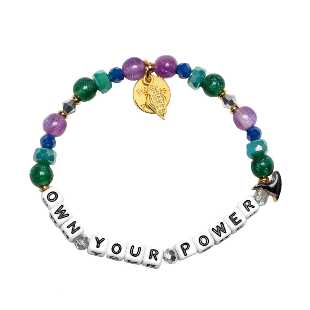Own Your Power Elphaba bracelet M/L Wicked inspired word bracelet