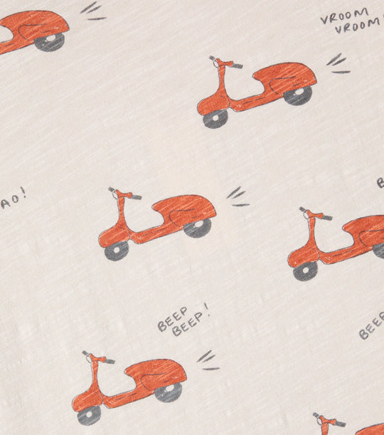 Rylee + Cru - Moped Raw-Edge Tshirt
