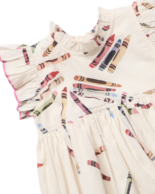 Pink Chicken - Tossed Crayons Jennifer Dress
