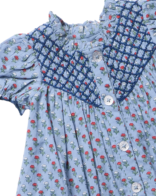 Pink Chicken - Blue Carnation Lucia Dress