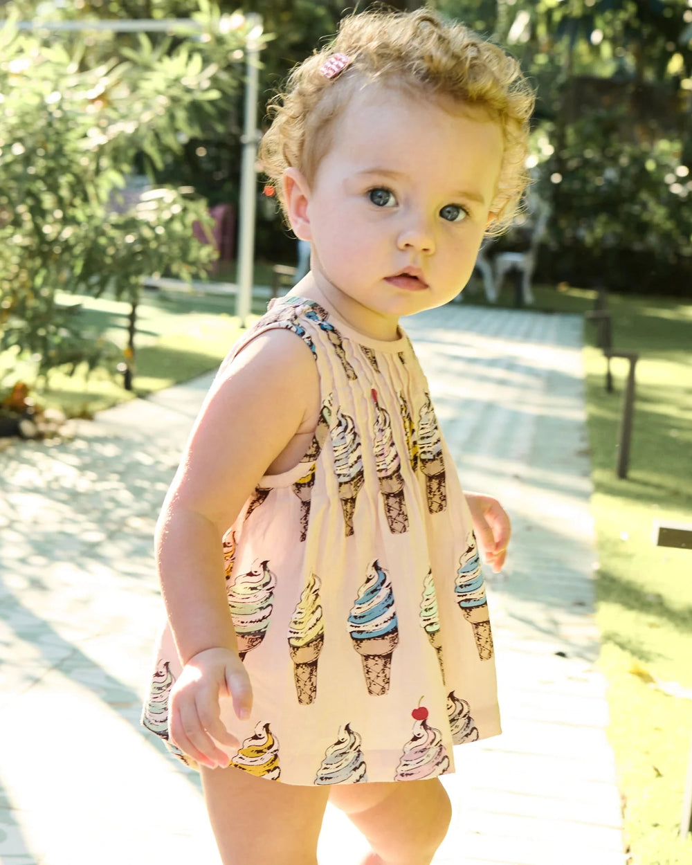 Pink Chicken - Pink Soft Serve Jaipur Dress Set