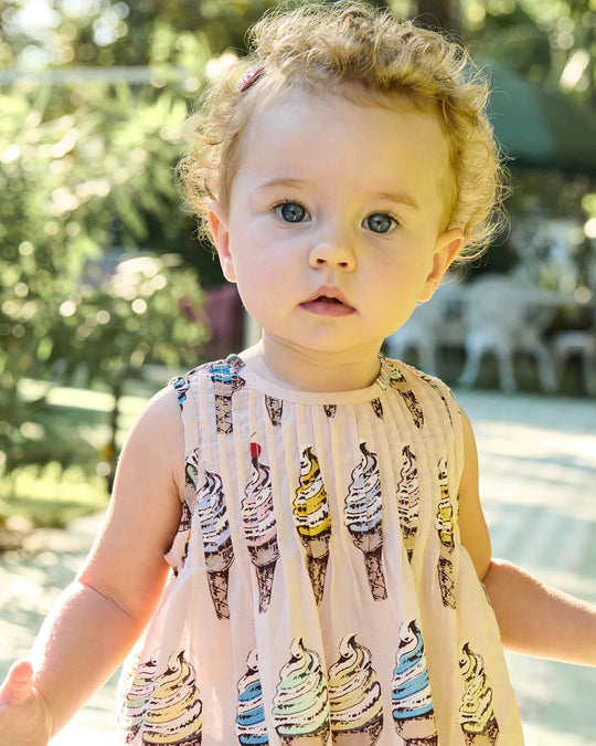 Pink Chicken - Pink Soft Serve Jaipur Dress Set