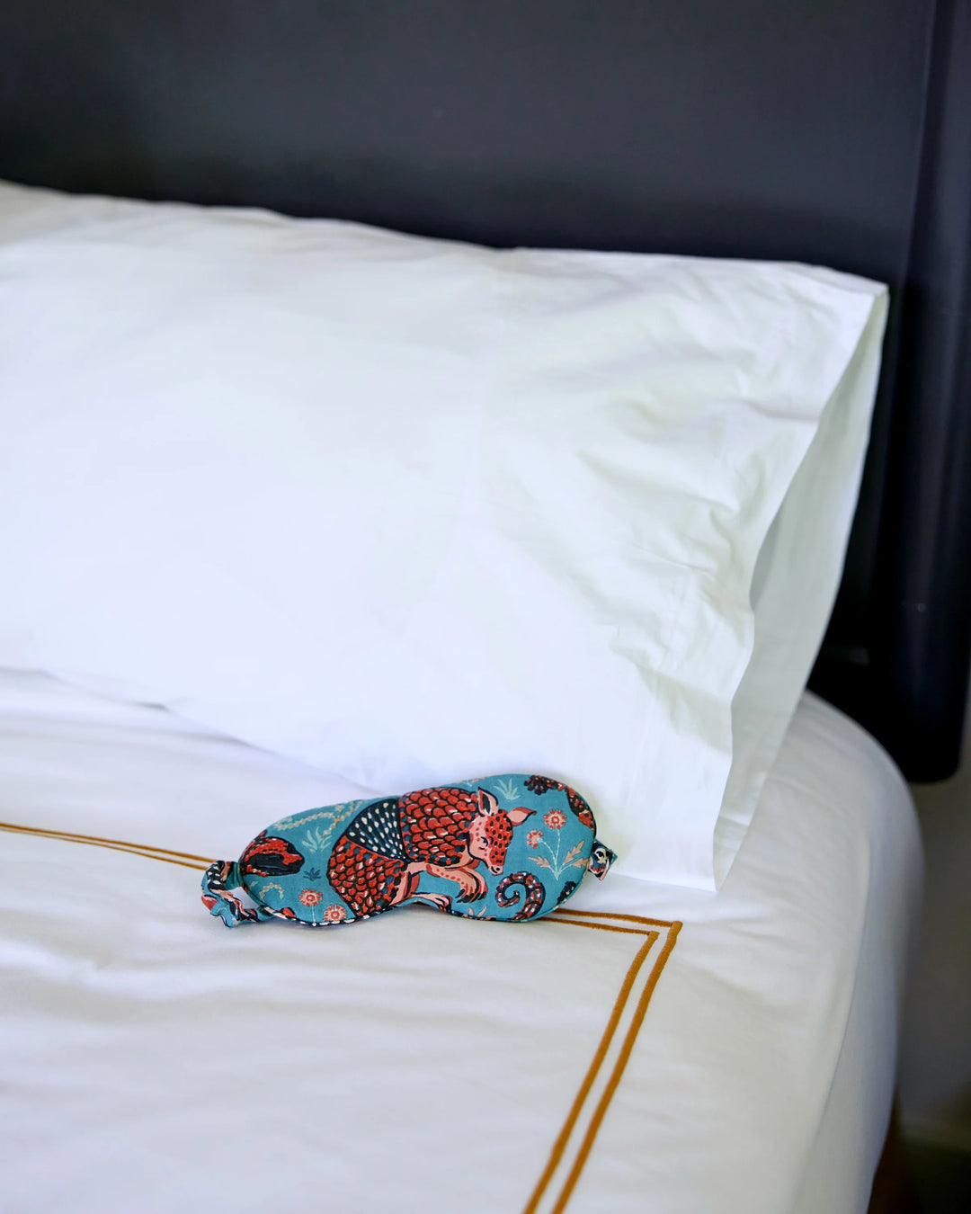 Canyon Critters Teal Eco Satin Eyemask