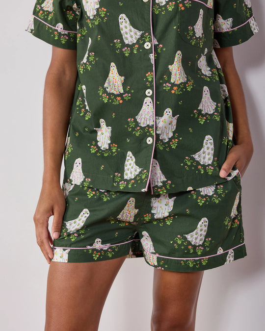 Gardening Ghosts Overgrown Moss PJ Set