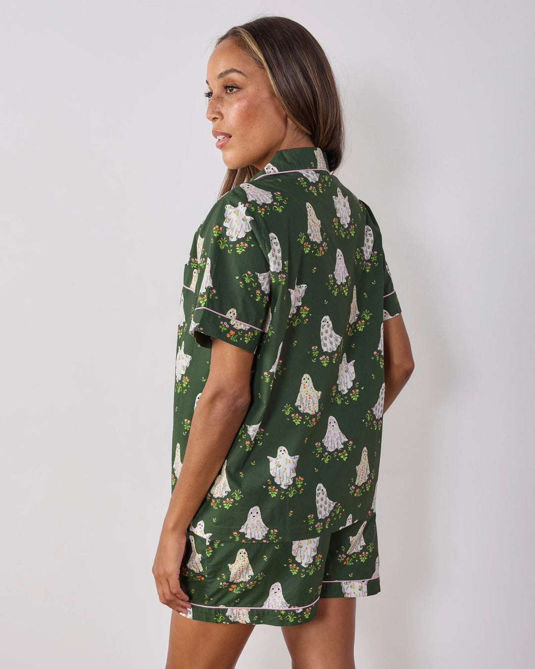 Gardening Ghosts Overgrown Moss PJ Set