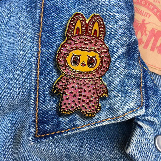 Lychee Berry Labubu Pin