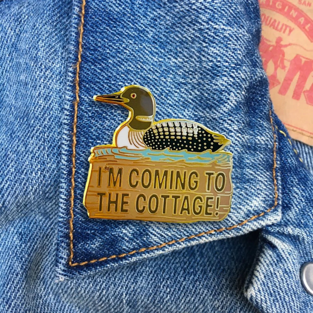 Heated Rivalry I'm Coming to the Cottage Pin