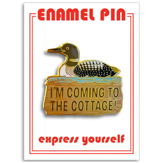 Heated Rivalry I'm Coming to the Cottage Pin