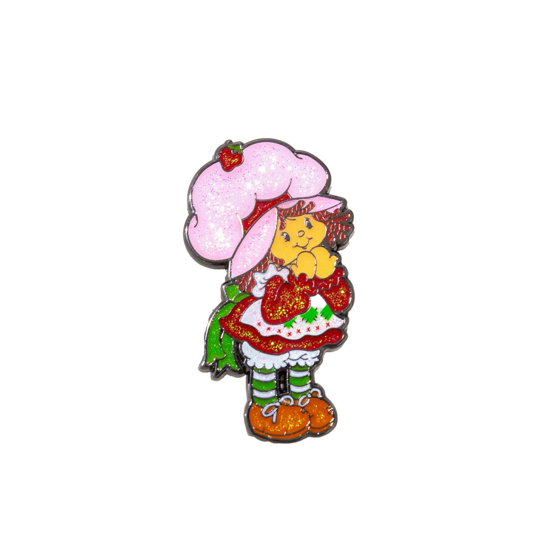 Strawberry Shortcake Glitter Enamel Pin 4-Pack
