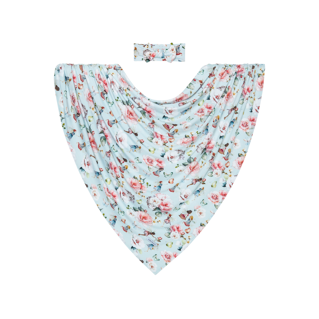 Posh Peanut - Melinda Swaddle and Headwrap Set