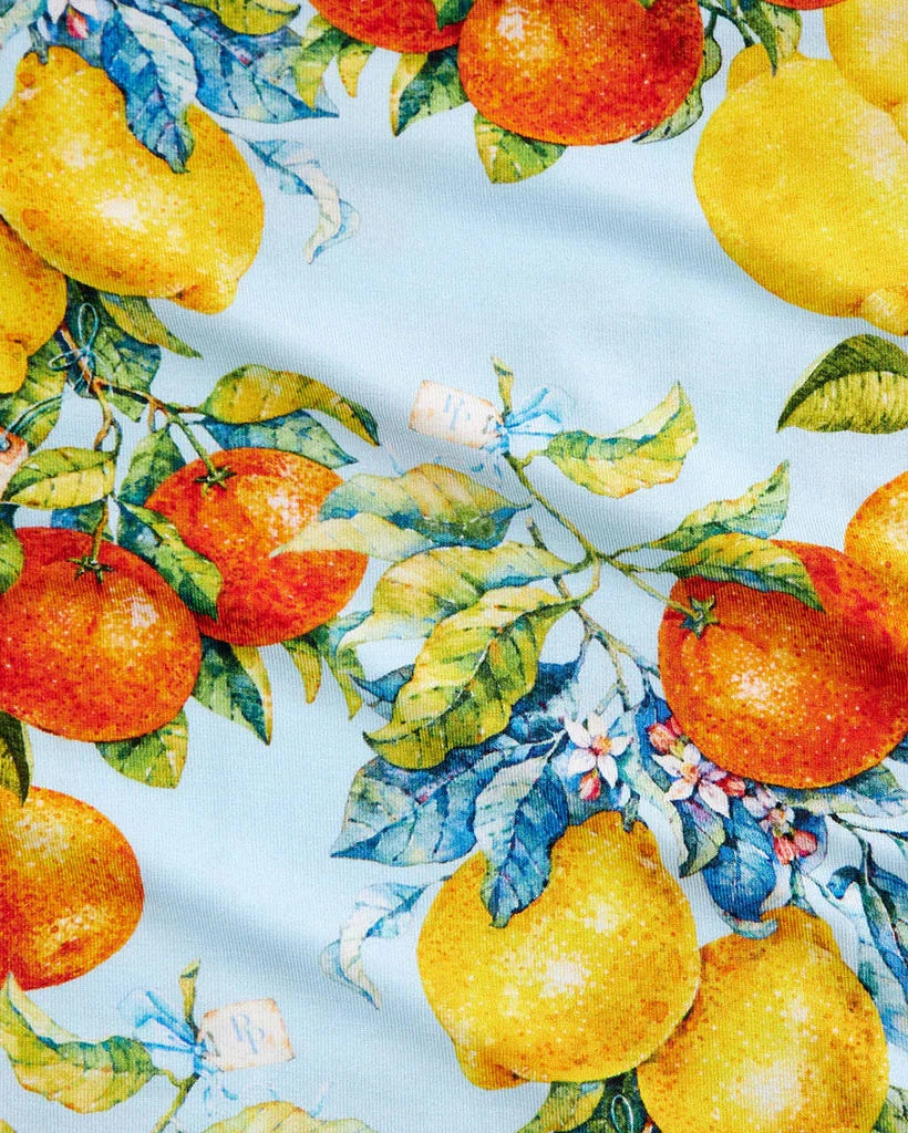 Posh Peanut - Lucia Citrus Women's Luxe Pajama Set