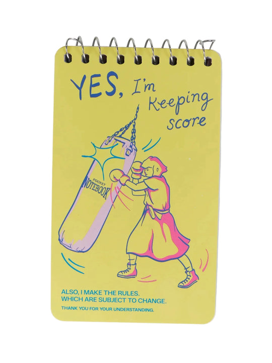 Keeping Score Mini Spiral Notebook