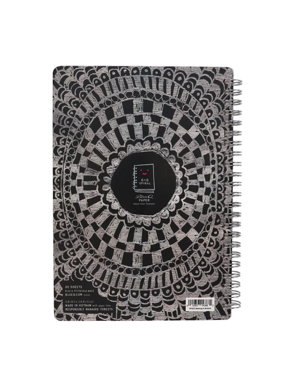 Meeting Is Bullshit Spiral Notebook