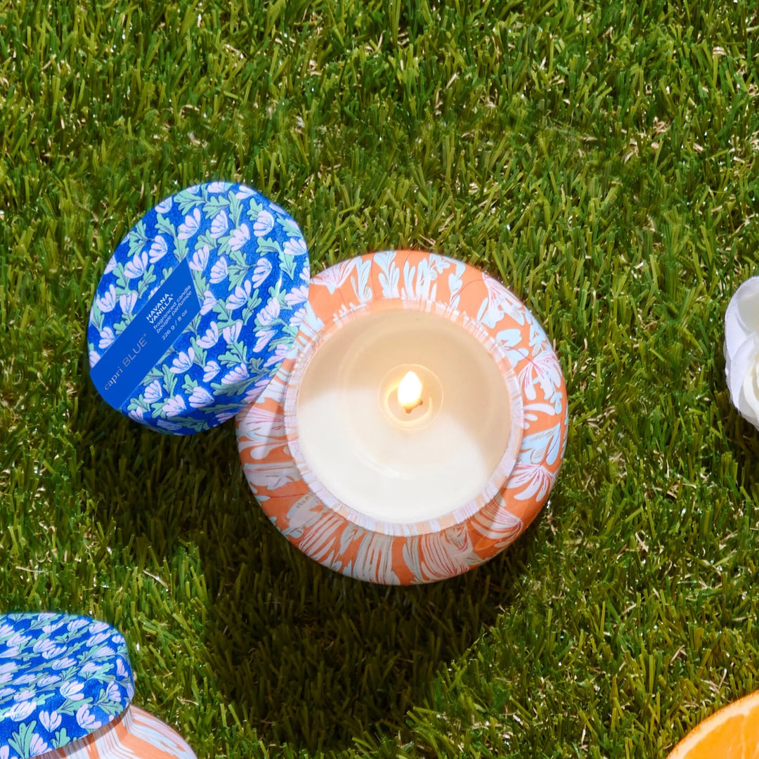 Capri Blue - Petite Pattern Play Havana Vanilla Candle 8 oz.