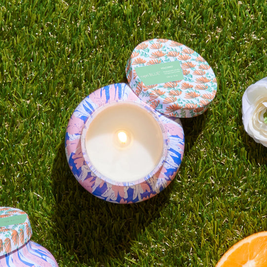 Capri Blue - Petite Floral Pattern Play Volcano Candle 8oz