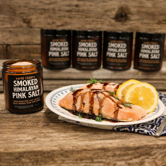 Smoked Himalayan Pink Salt 1/2lbs