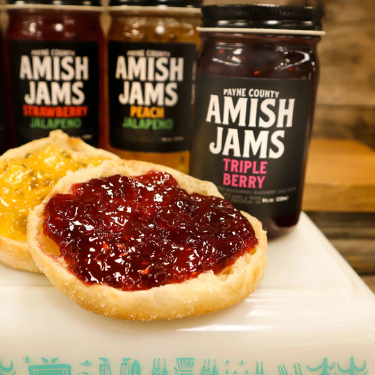 Triple Berry Amish Jam