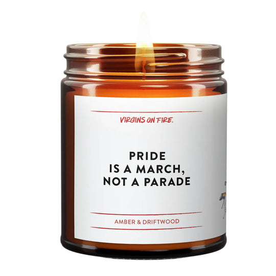 Pride Is A March Candle