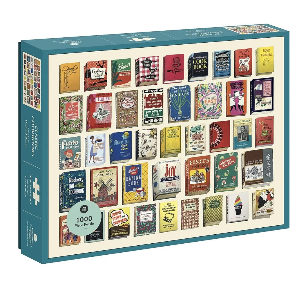 Classic Cookbooks 1000 Piece Puzzle
