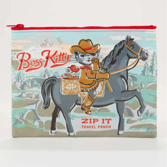 Boss Kitty Zipper Pouch