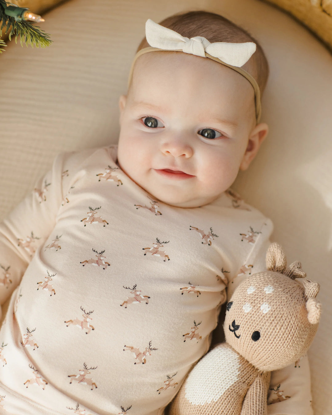 Rylee + Cru - Reindeer Bamboo Pajama Set