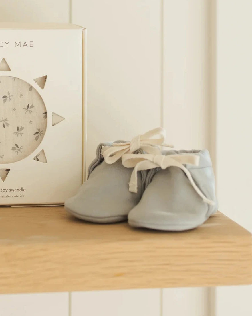 Rylee + Cru - Blue Baby Booties