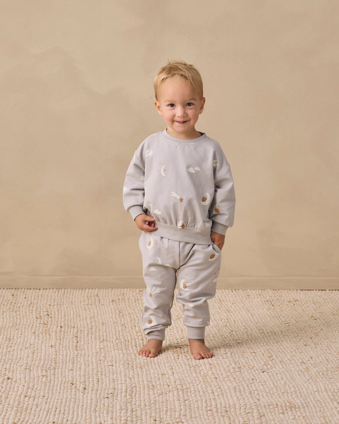 Quincy Mae - Sky Friends Relaxed Sweatpants