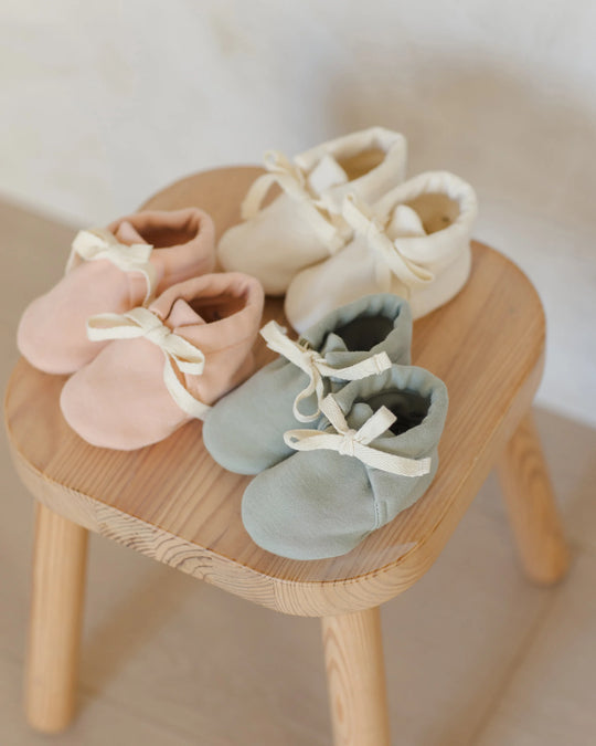 Rylee + Cru - Ivory Baby Booties