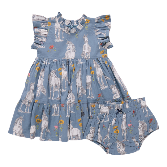 Pink Chicken - Unicorn Jennifer Dress Set