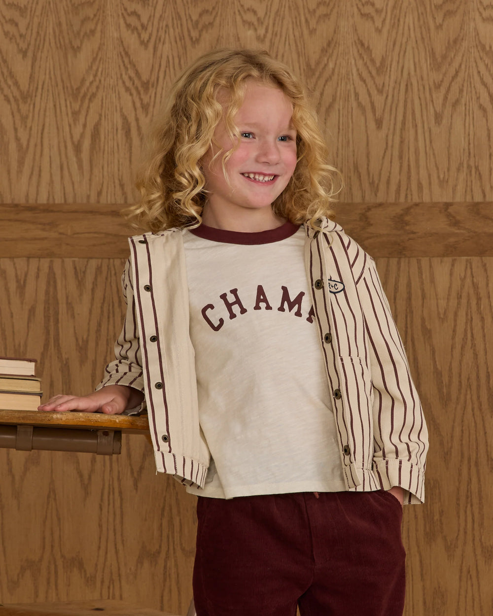 Rylee + Cru - Champ Kid's Ringer Tshirt