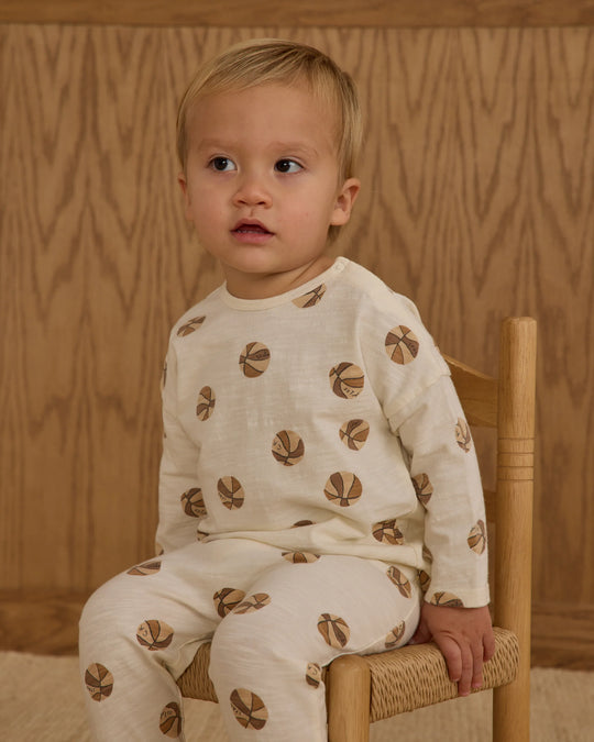 Rylee + Cru - Basketball Tshirt & Pant Set