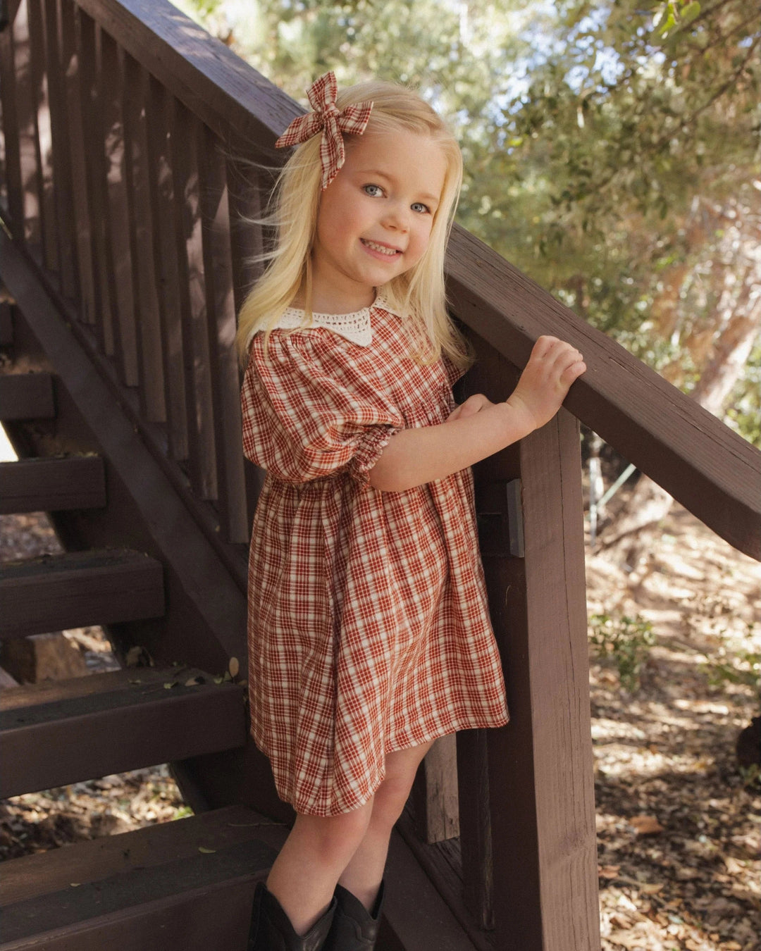 Rylee + Cru - Vintage Plaid Heidi Dress
