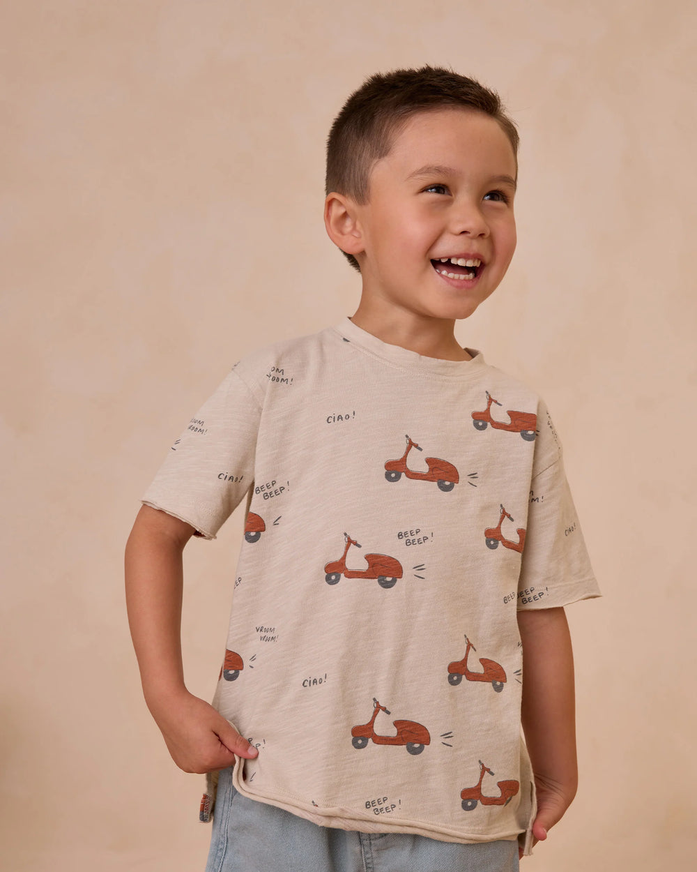 Rylee + Cru - Moped Raw-Edge Tshirt