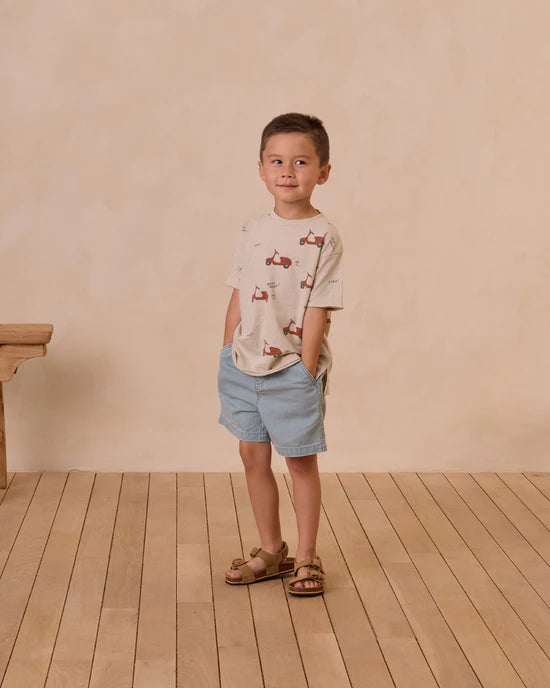 Rylee + Cru - Moped Raw-Edge Tshirt