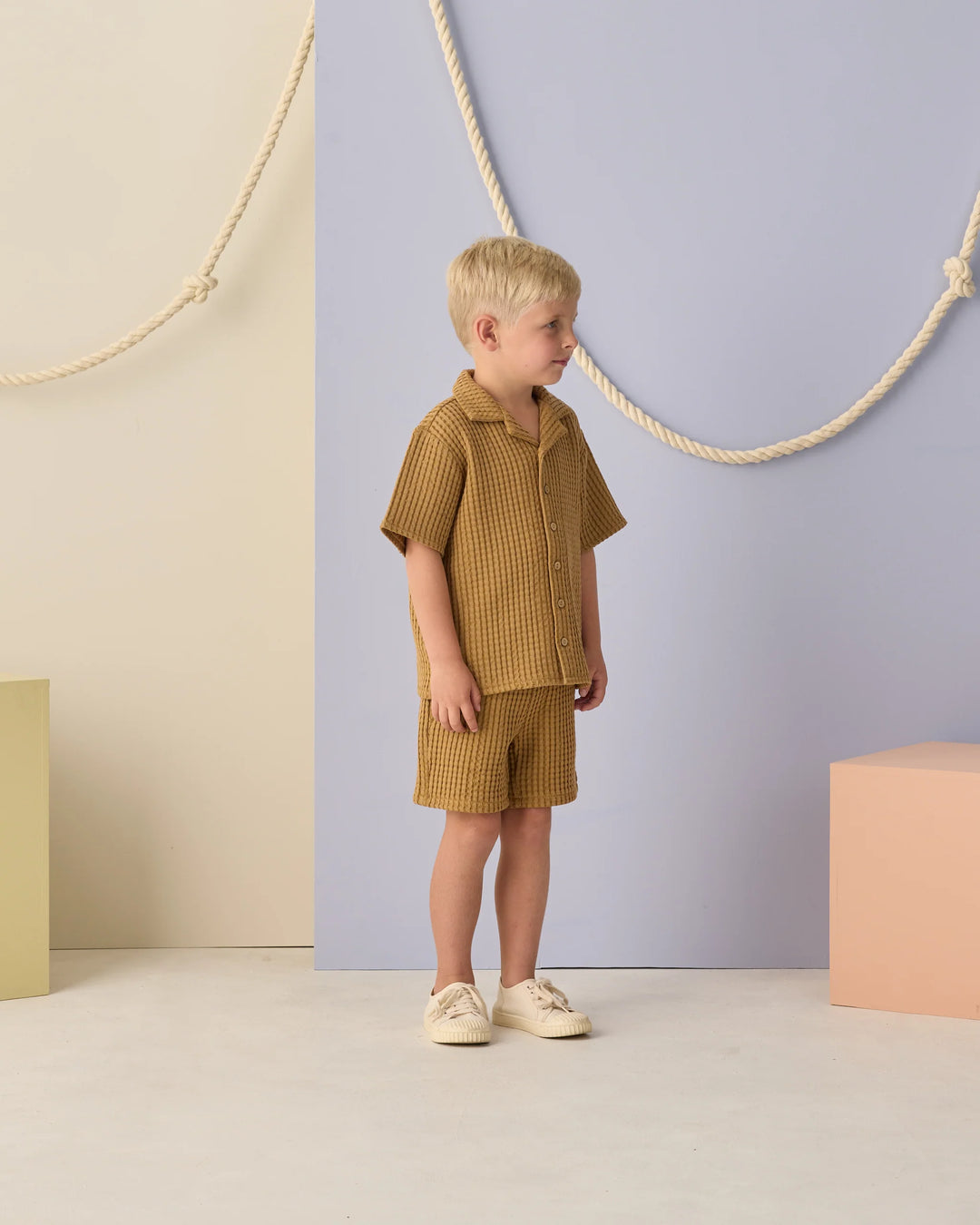 Rylee + Cru - Ocre Relaxed Short