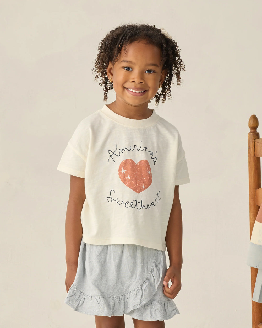 Rylee + Cru - America's Sweetheart Boxy Tshirt