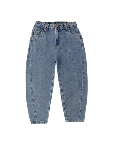 Rylee + Cru - Kid's Denim Barrel Pants