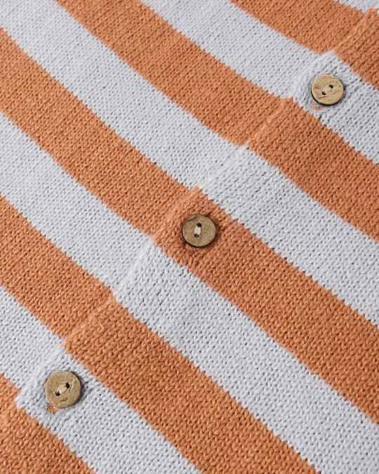 Rylee + Cru - Americana Stripe Liam Knit Romper