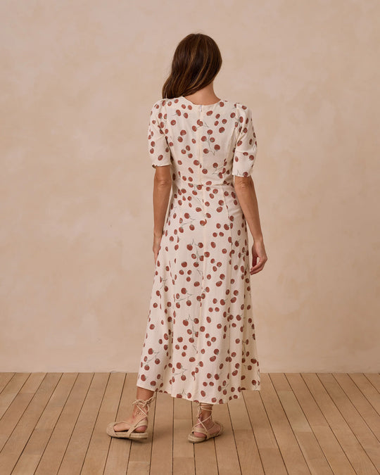 Rylee + Cru - Tomato Print Violet Dress