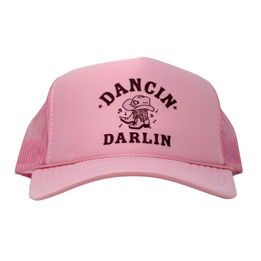 Dancin' Darlin' Trucker Hat Pink/Pink