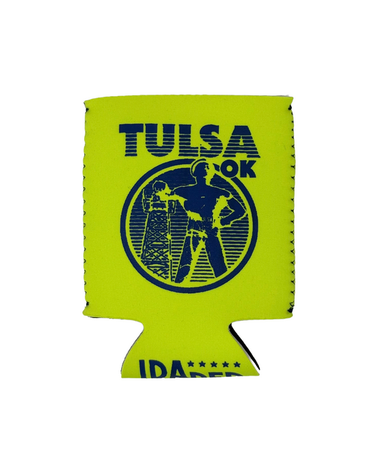 Tulsa Driller Koozie