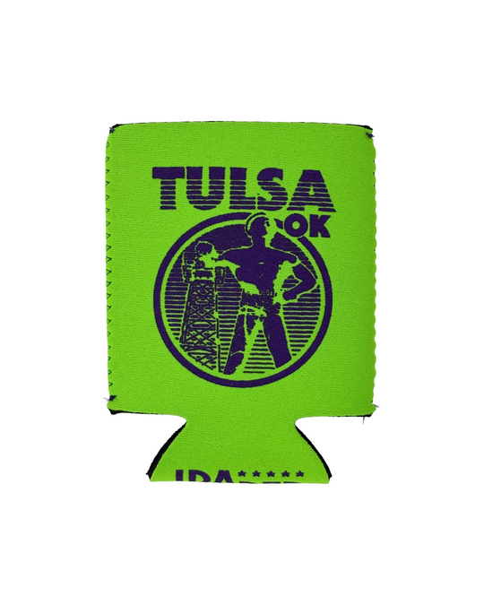 Tulsa Driller Koozie