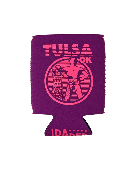 Tulsa Driller Koozie