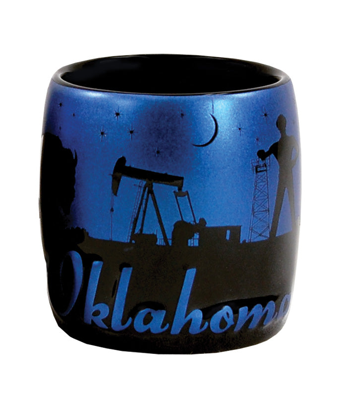 Oklahoma Night Sky Shotglass