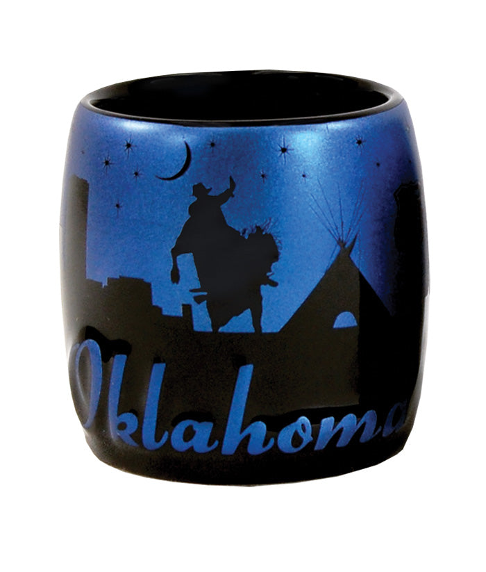 Oklahoma Night Sky Shotglass
