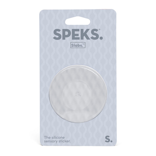 SPEKS Slabs Sensory Sticker Grey Mesh Circle